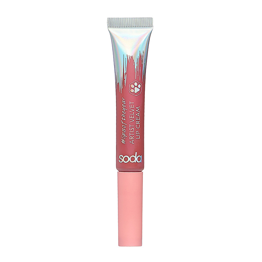 Изображение товара SODA Вельветовая крем-помада для губ Artist #lipsoftheyear, 301 EPIPHANY, 10 мл