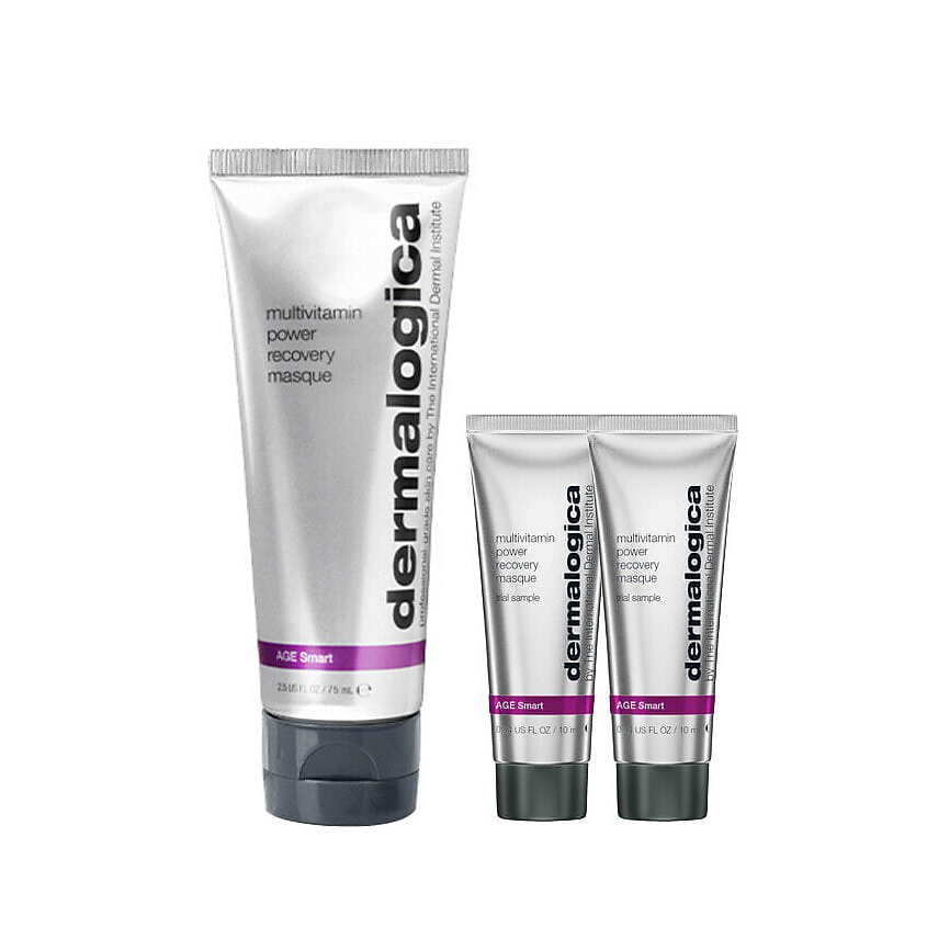 Изображение товара DERMALOGICA Набор для лица Multivitamine Power recovery masque, 75+10+10мл