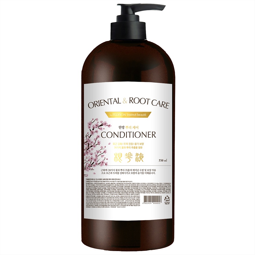 Изображение товара PEDISON Кондиционер укрепляющий для волос ТРАВЫ Institut-beaute Oriental Root Care Conditioner, 750 мл