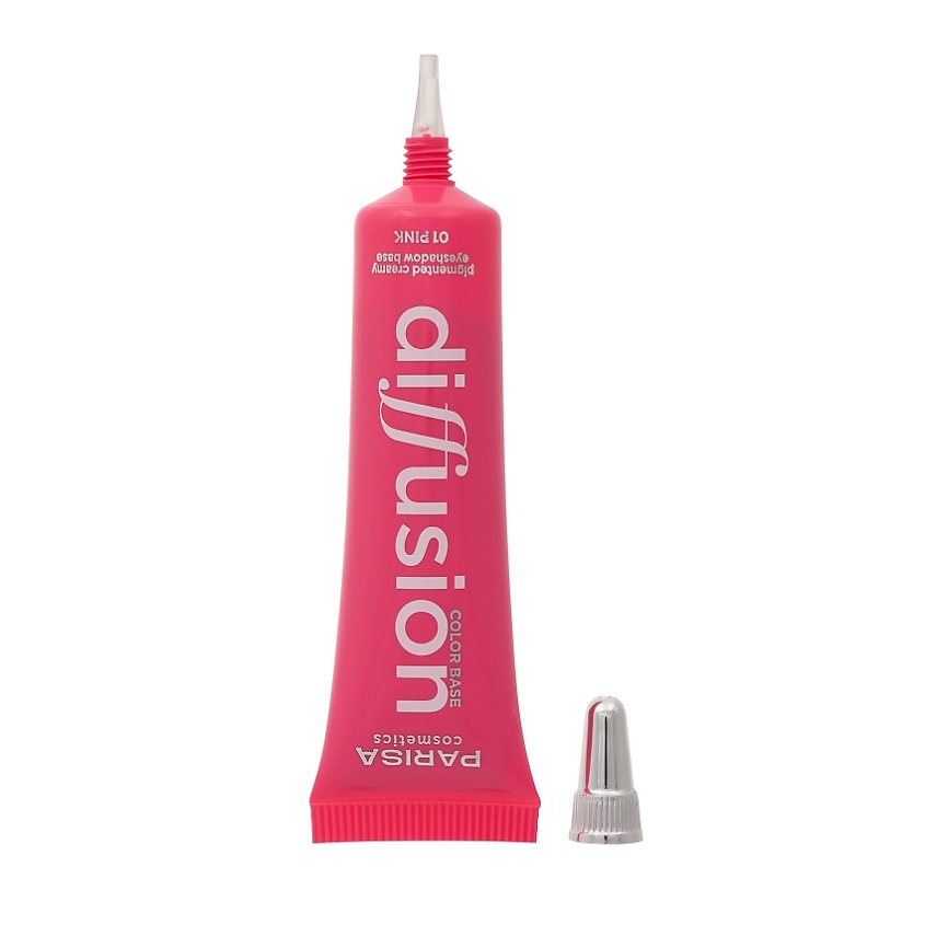 Изображение товара PARISA COSMETICS Пигментированная кремовая основа под тени для век, 6 мл, 01 розовый