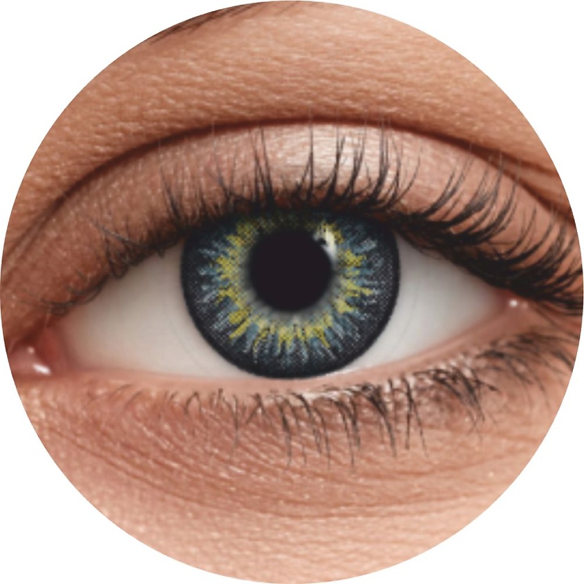 Изображение товара OKVision Fusion color Rain цветные контактные линзы на 1 месяц 2 шт