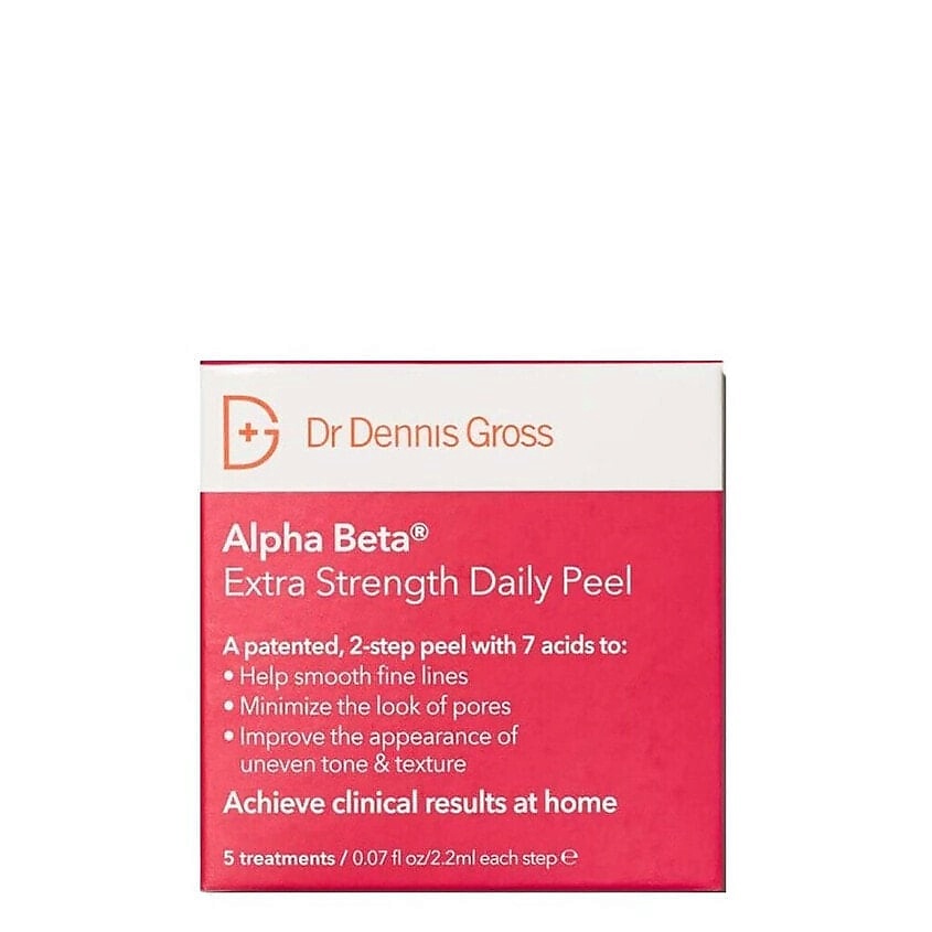 Изображение товара DR DENNIS GROSS Салфетки для лица Alpha Beta Extra Strength Daily Peel, 5 шт