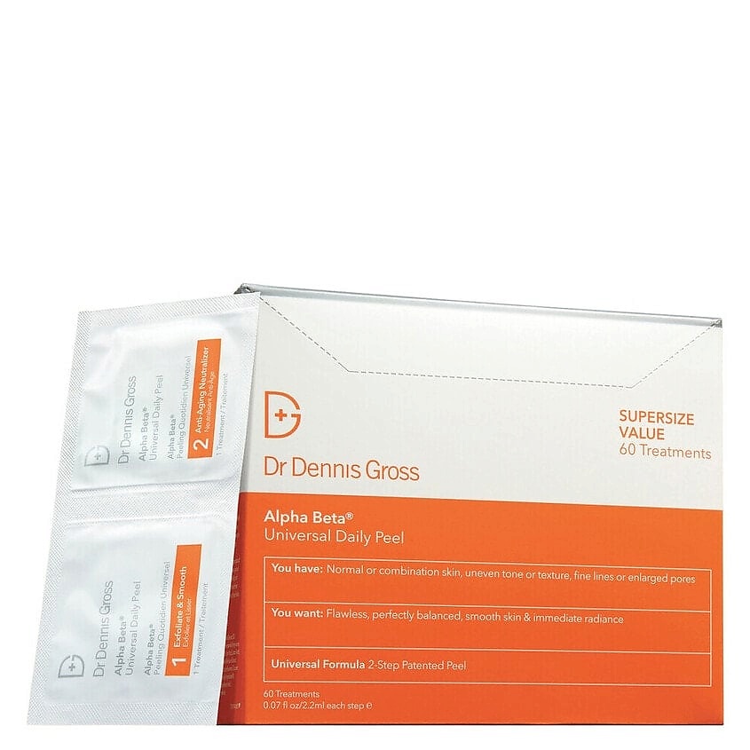 Изображение товара Салфетки для лица Alpha Beta Universal Daily Peel DR DENNIS GROSS 60 шт
