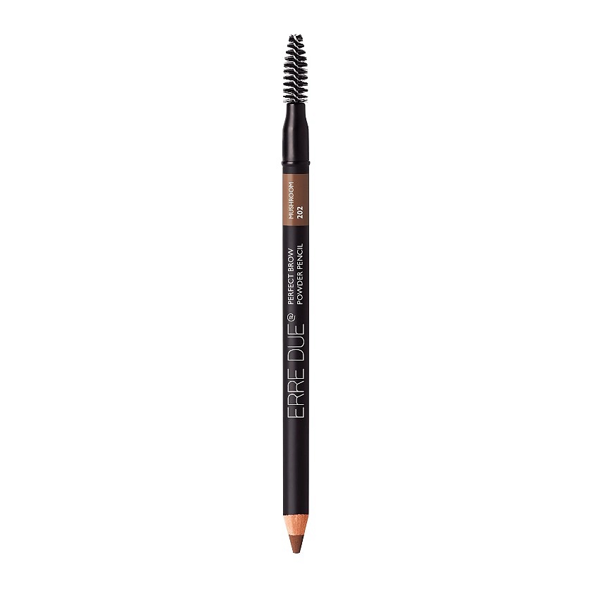 Изображение товара ERRE DUE Карандаш для бровей стойкий Perfect Brow Powder Pencil, № 202 Mushroom, 1.19 г