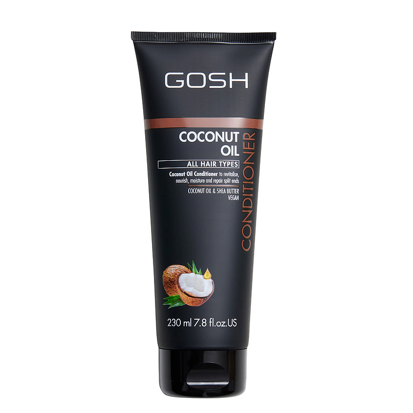Изображение товара GOSH Кондиционер для волос с кокосовым маслом Coconut Oil, 230 мл