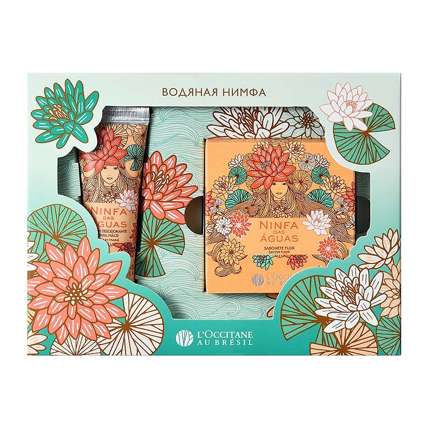 Изображение товара Набор для ухода за руками и телом water nymph 30 мл + 100 г мыло от L'OCCITANE AU BRESIL