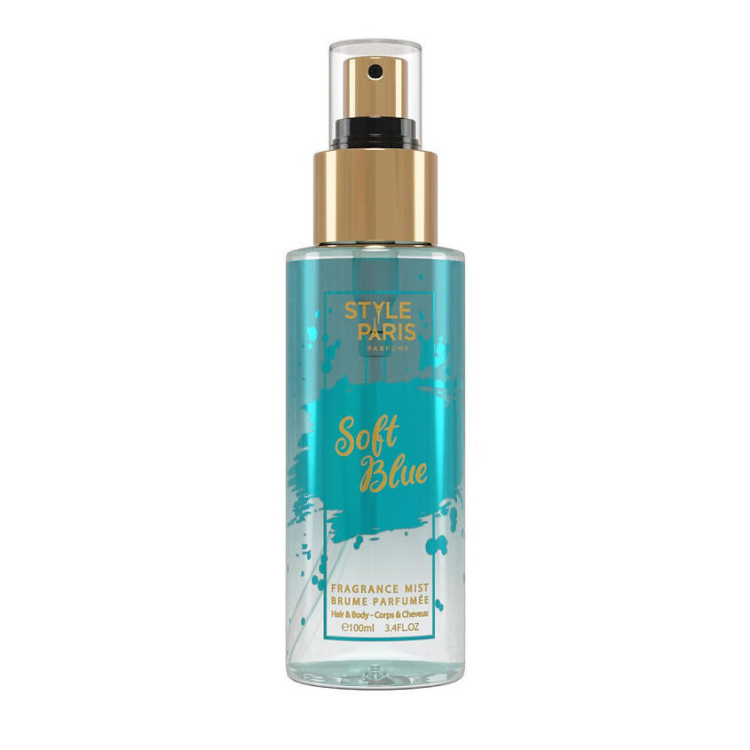 Изображение товара STYLE PARIS Спрей-мист для тела Soft blue, 100 мл