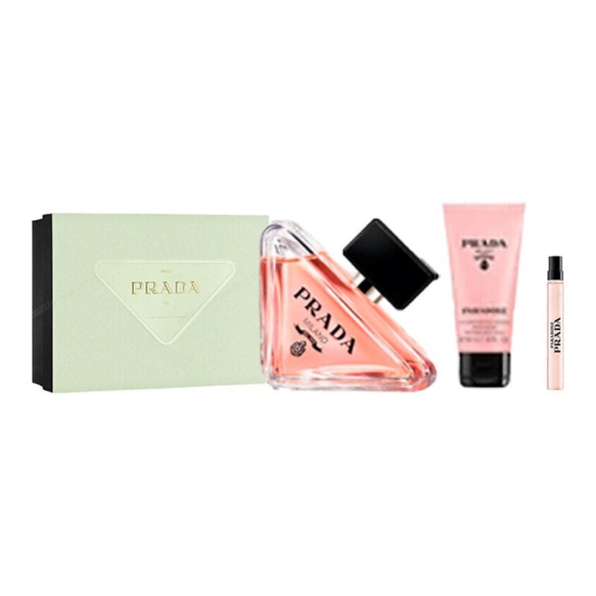 Изображение товара PRADA Подарочный набор Paradoxe +Спрей+Лосьон для тела, 90мл+10мл+50мл