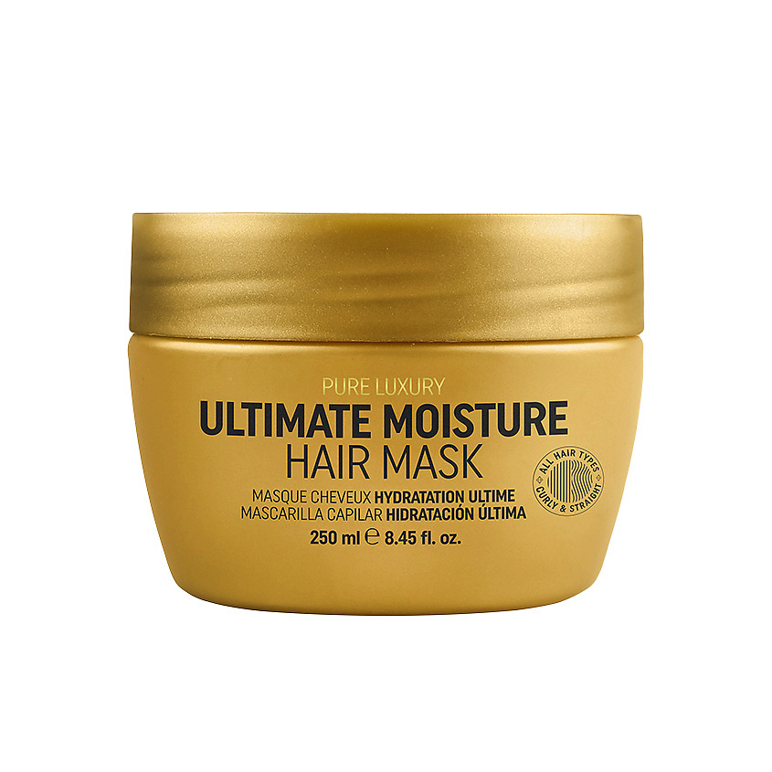 Изображение товара RICH Маска реконструктивная увлажняющая придающая блеск Hair Care Ultimate Moisture, 250 мл
