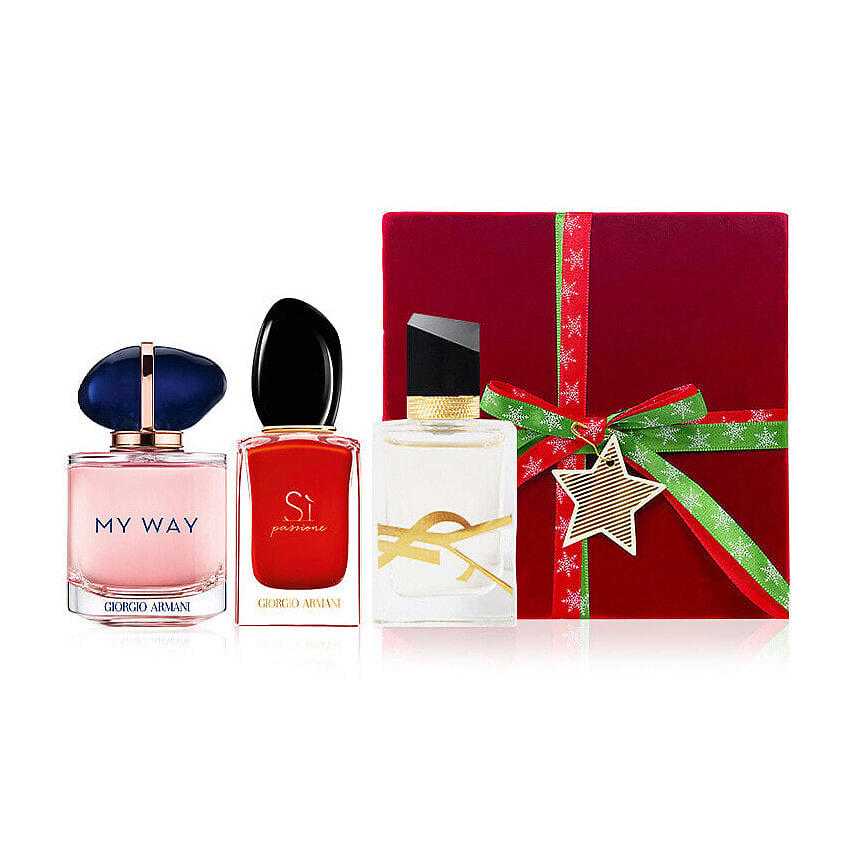 Изображение товара GIORGIO ARMANI Подарочный набор Si Passion+My Way+Libre, 7мл+7мл+7мл