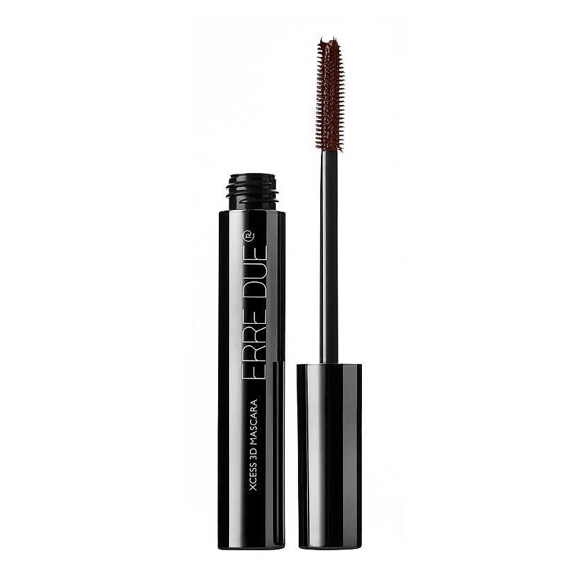 Изображение товара ERRE DUE Тушь для ресниц с 3D-эффектом Xcess 3d Mascara, № 04 Brown, 10 мл