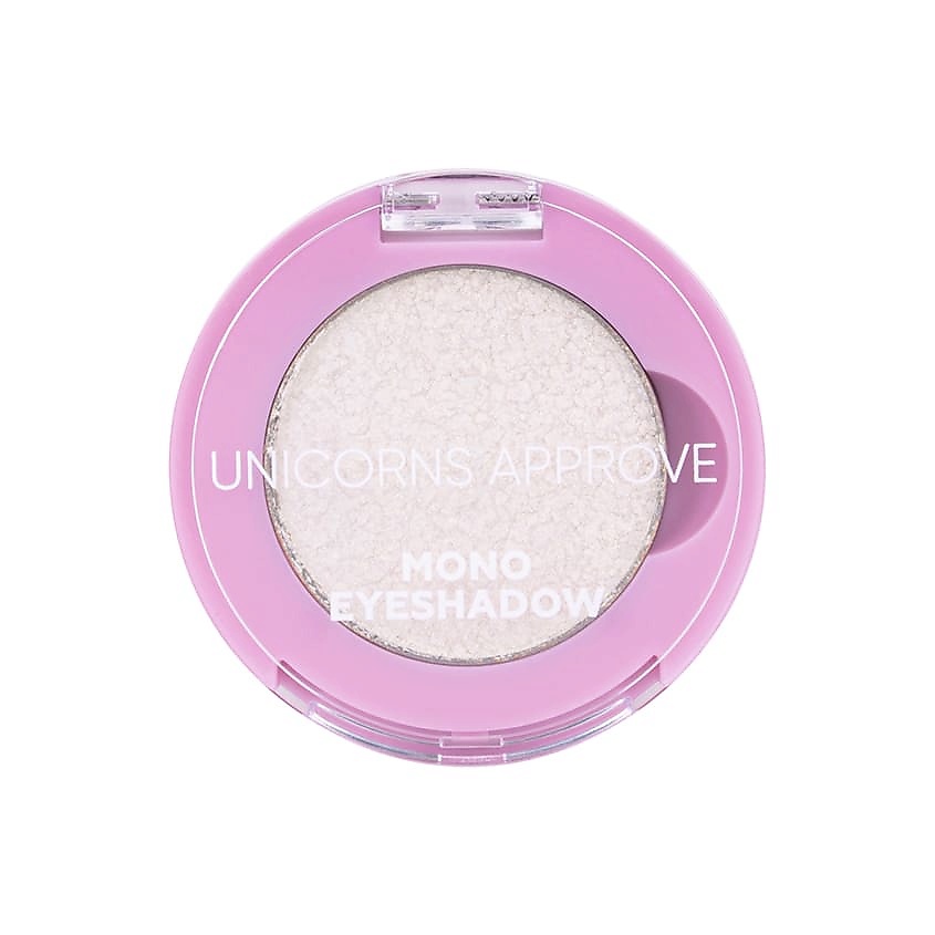 Изображение товара UNICORNS APPROVE Тени для век Mono Eyeshadow, 04 Pearlescent snow, 1,2 г