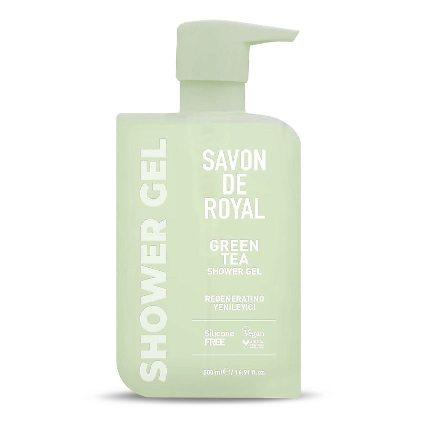 Изображение товара SAVON DE ROYAL Гель для душа серии "Зеленый чай" Miracle Pastel Series Green Tea, 500 мл