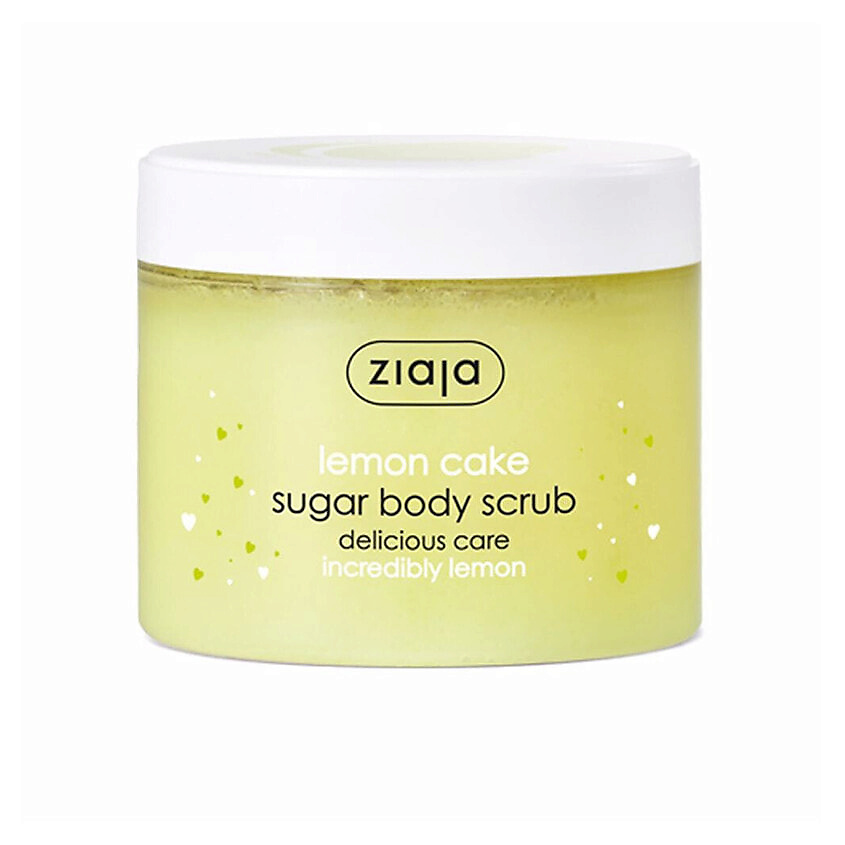 Изображение товара ZIAJA Сахарный скраб для тела Lemon Cake, 300 мл
