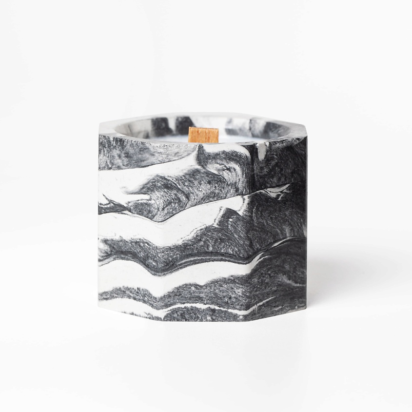 Изображение товара Ароматическая свеча LIGHT&FLAVOUR Морская соль и орхидея 1 шт натуральный кокосовый воск