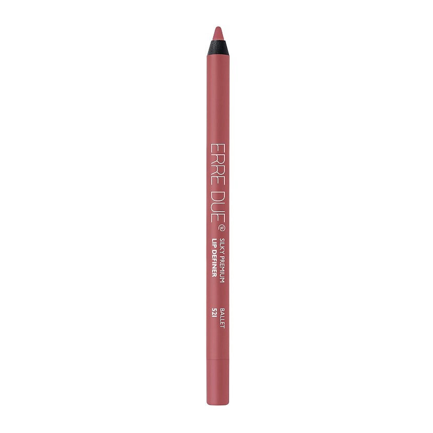 Изображение товара ERRE DUE Карандаш для губ стойкий Silky Premium Lip Definer, № 521 Ballet, 1.2 г