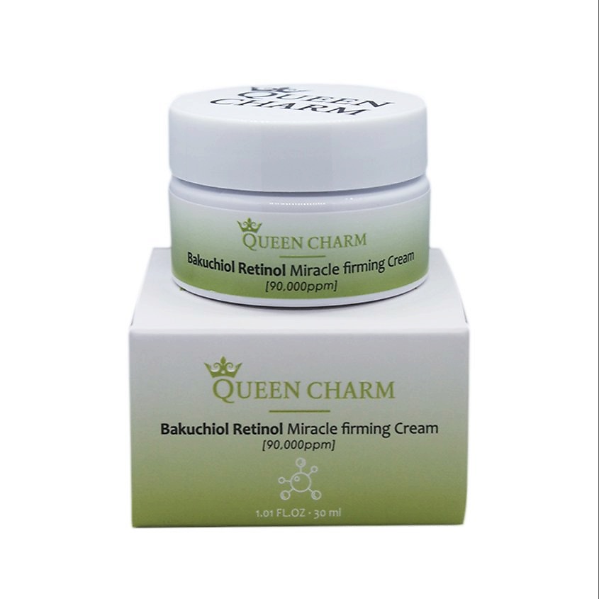Изображение товара QUEEN CHARM Крем для лица укрепляющий с бакучиолом и ретинолом 9%, 30