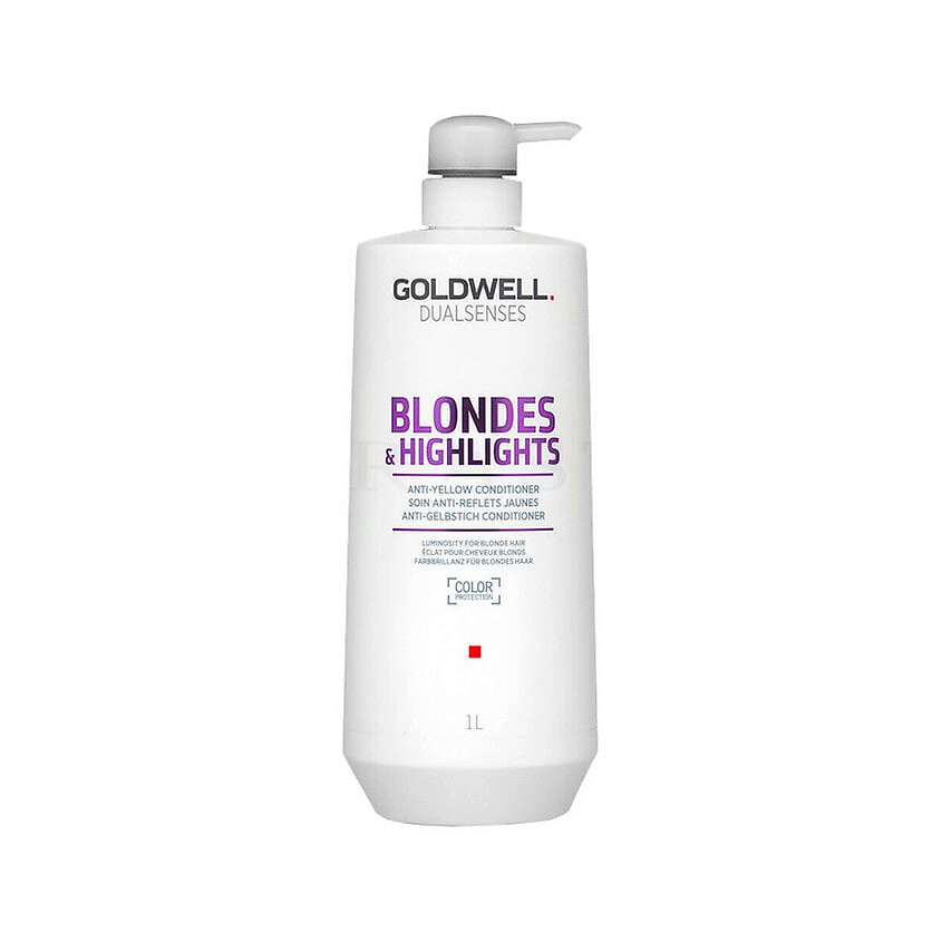 Изображение товара GOLDWELL Кондиционер против желтизны Dualsenses Blondes & Highlights, 1000 мл