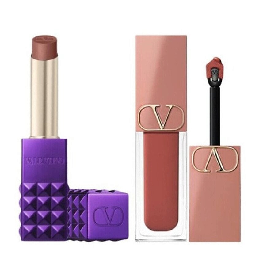 Изображение товара Набор для макияжа губ Valentino Spike Shimmer Stick + Liquirosso 2 в 1