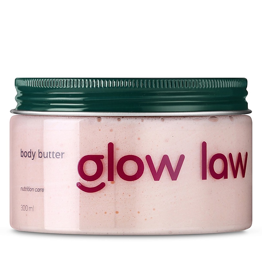 Изображение товара GLOW LAW Взбитое крем - масло для тела с ароматом вишни, 300 мл.
