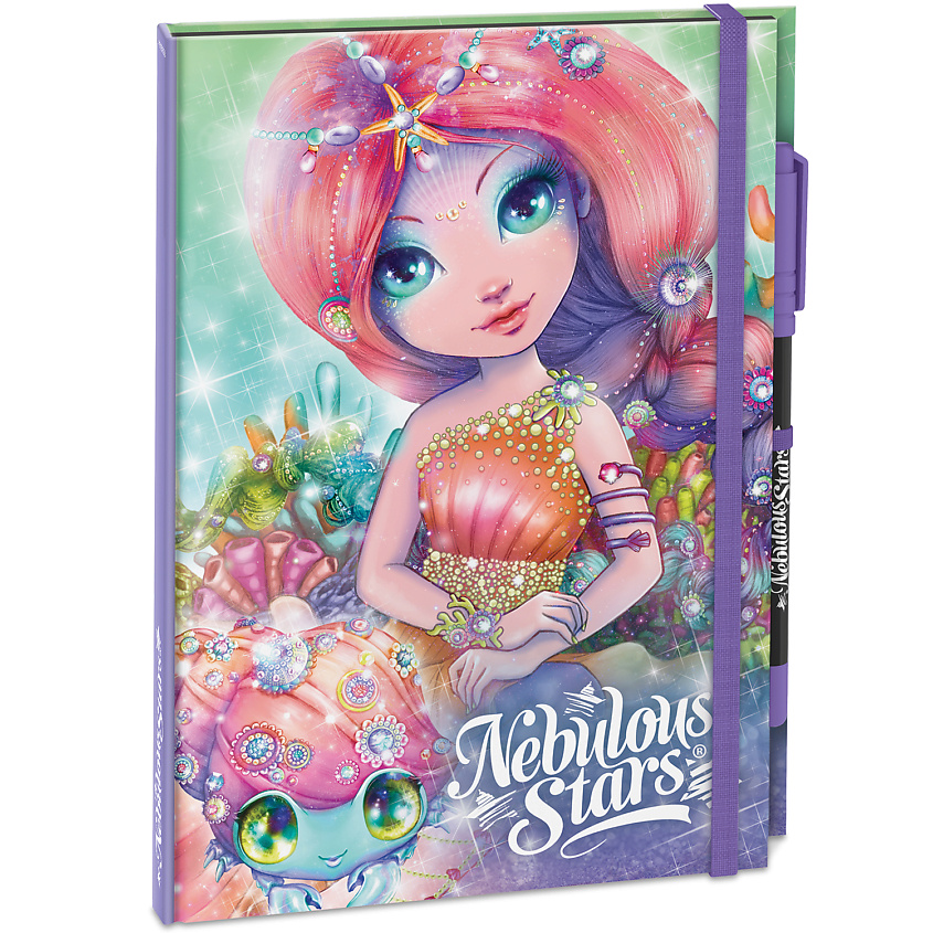 Изображение товара NEBULOUS STARS Серия: Coralia. Блокнот в жестком переплете, Оранжевый