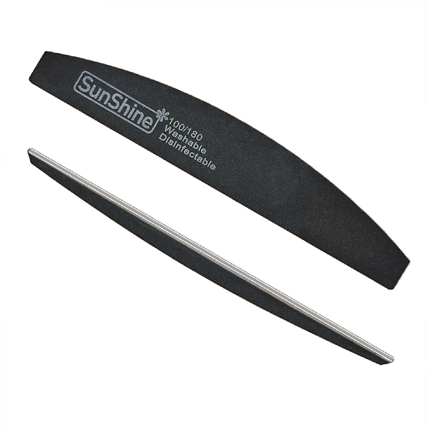 Изображение товара SUNSHINE Набор пилок BLACK луна 100/180 C9BK, Черный