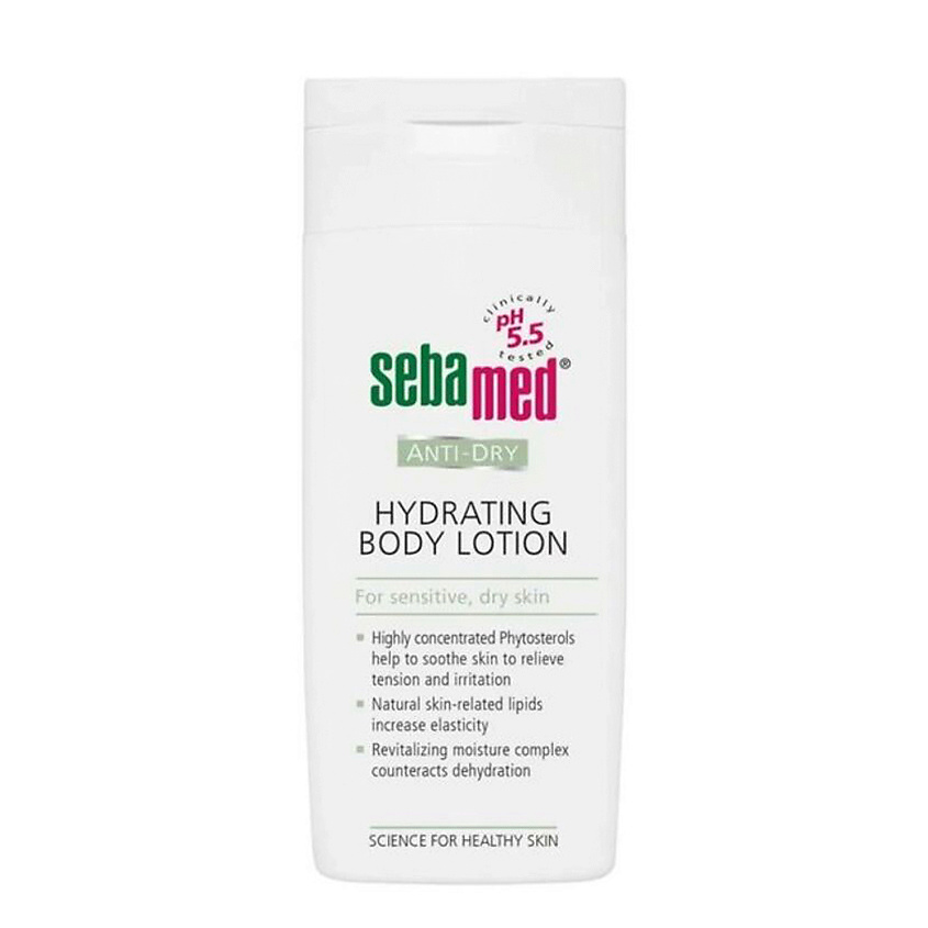 Изображение товара SEBAMED Лосьон для тела увлажняющий для сухой и чувствительной кожи Anti-Dry Hydrating Body Lotion, 200 мл