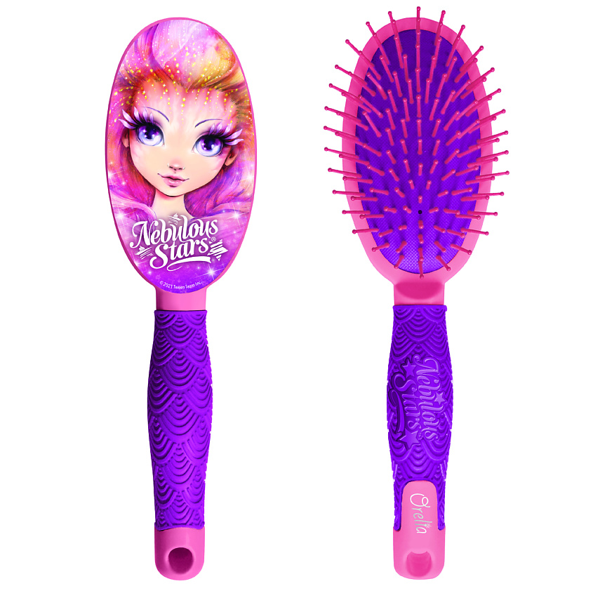 Изображение товара NEBULOUS STARS Серия: Estrelia. Массажная щетка для волос, Розовый