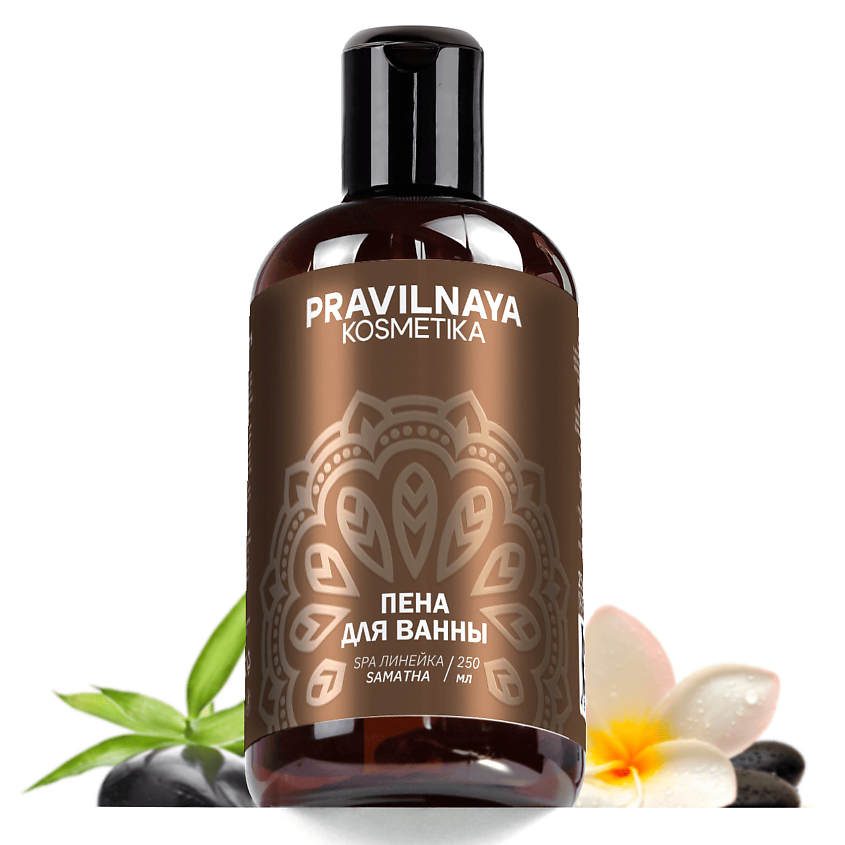 Изображение товара P+K PRAVILNAYA KOSMETIKA Парфюмированная пена для ванны успокаивающая и расслабляющая, Шаматха, 1 шт.
