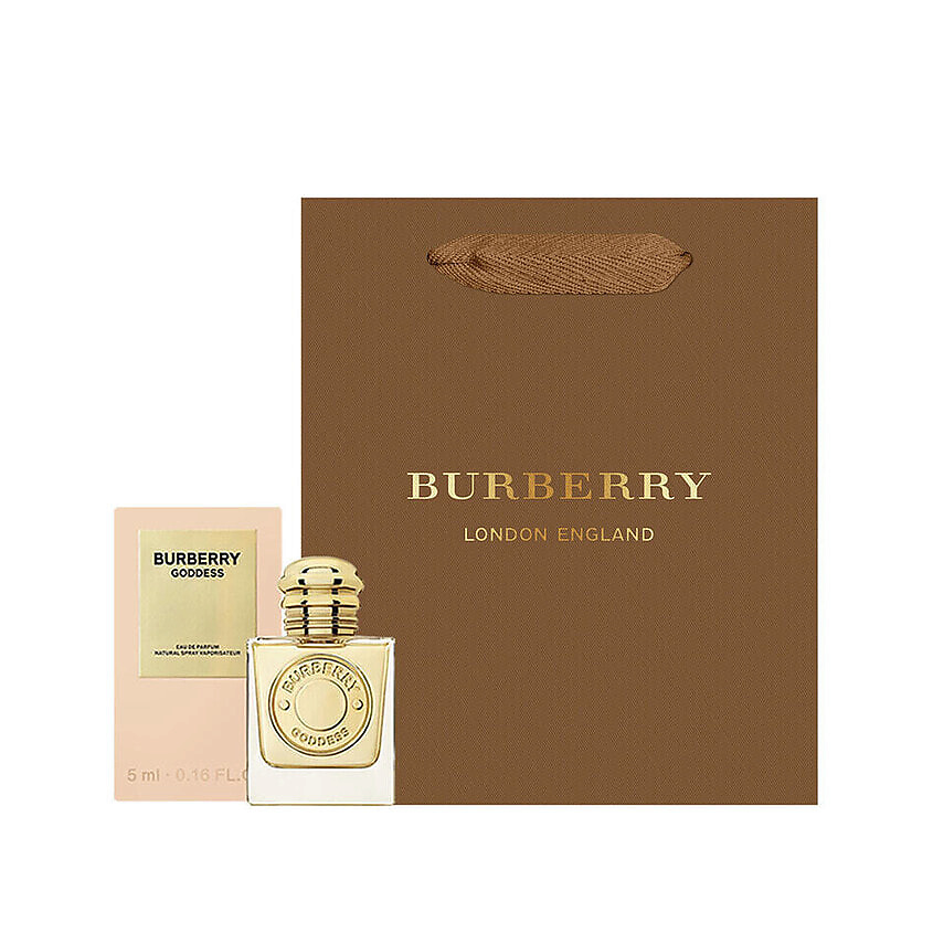 Изображение товара Burberry Goddess миниатюра парфюмерной воды 5 мл с подарочным пакетом