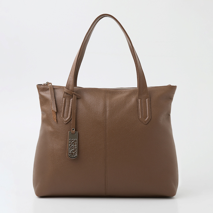 Изображение товара FRANCHESCO MARISCOTTI Сумка женская кожаная деловая формат А4 с двумя ручкамм, 1 шт.