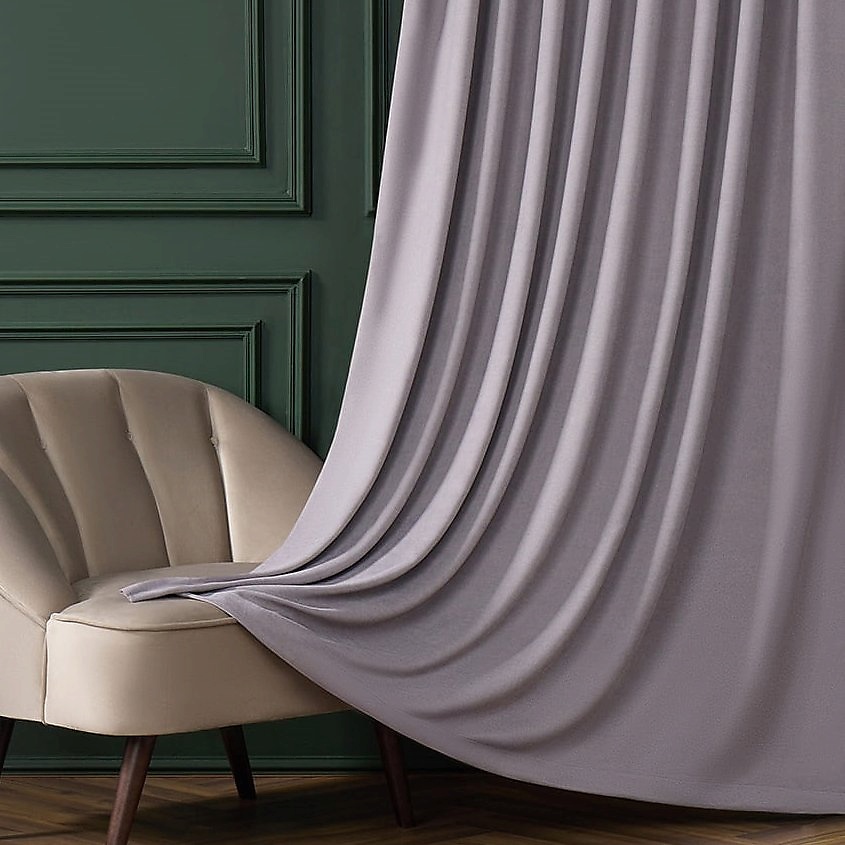 Изображение товара ARYA HOME COLLECTION Портьера с подхватом Tuval, Серый