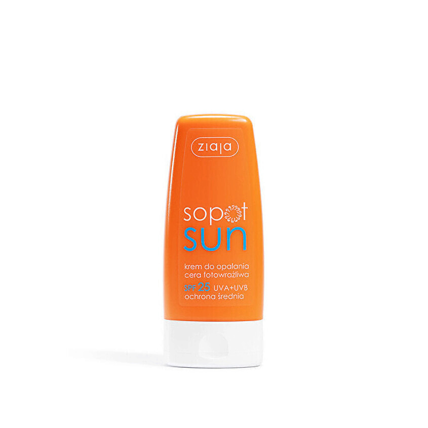 Изображение товара ZIAJA Солнцезащитный крем SPF 25 Sun Cream, 60 мл
