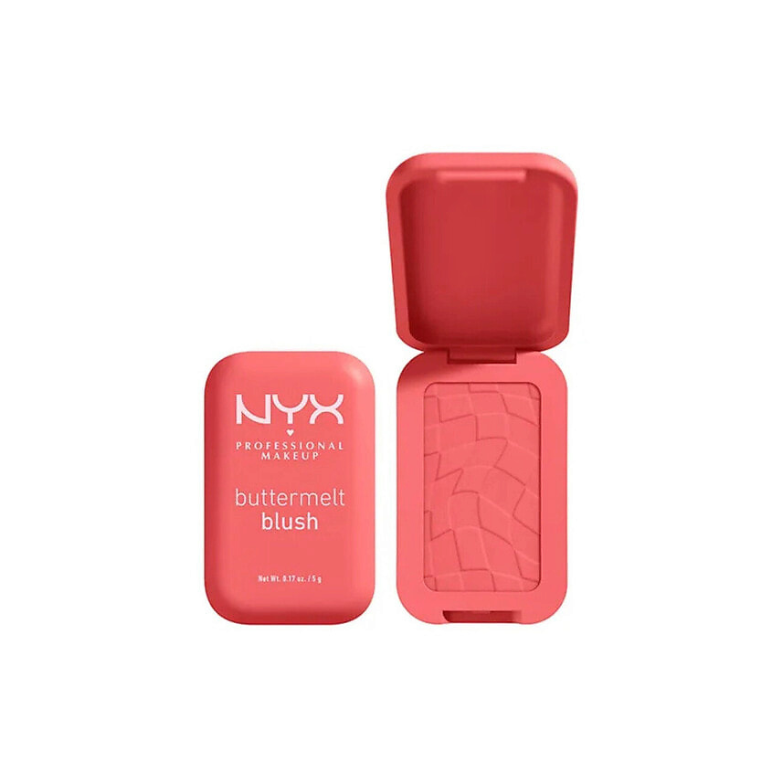 Изображение товара Надежные стойкие компактные румяна NYX Buttermelt Powder Blush 12 часов стойкости