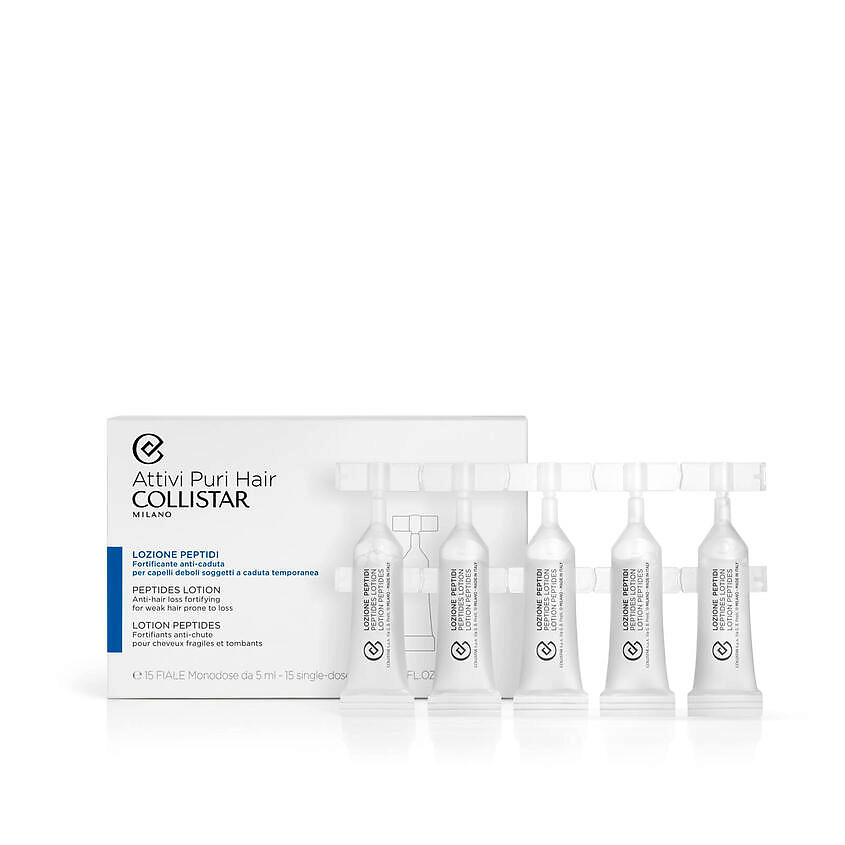 Изображение товара COLLISTAR Лосьон против выпадения волос с пептидами Peptides Lotion, 75 мл