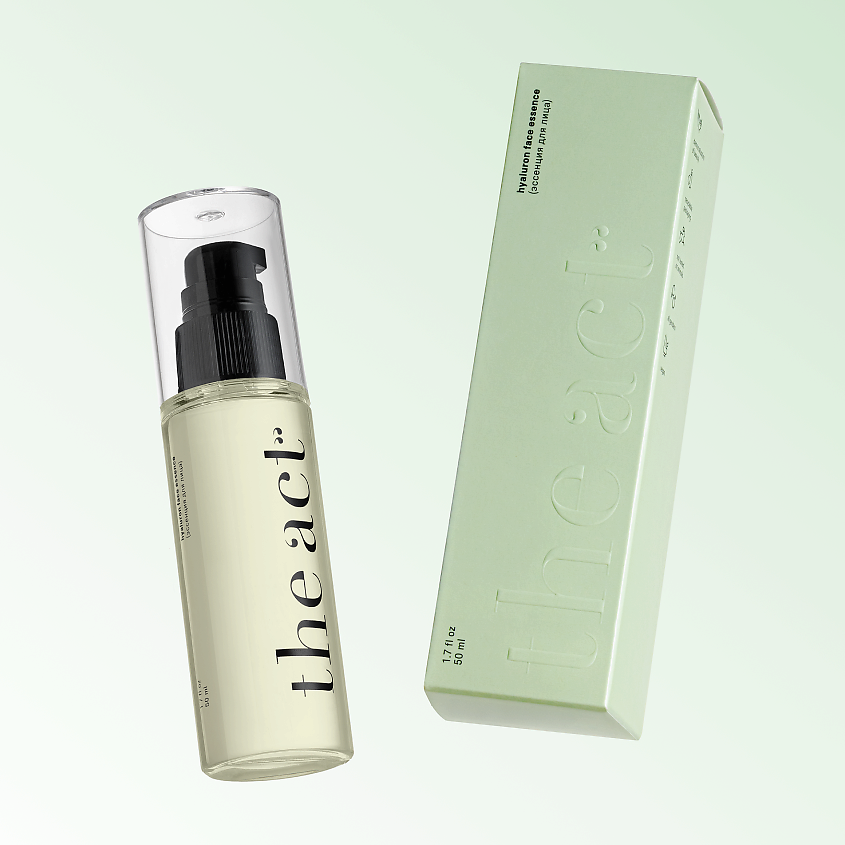Изображение товара THE ACT Эссенция для лица с гиалуроновой кислотой, 50 мл