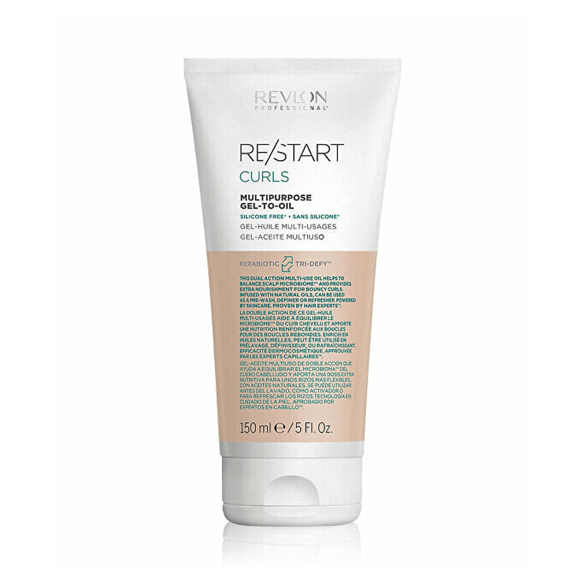 Изображение товара Revlon Гель-уход для кудрей Restart Curls Multipurpose Gel-to-Oil 150 мл