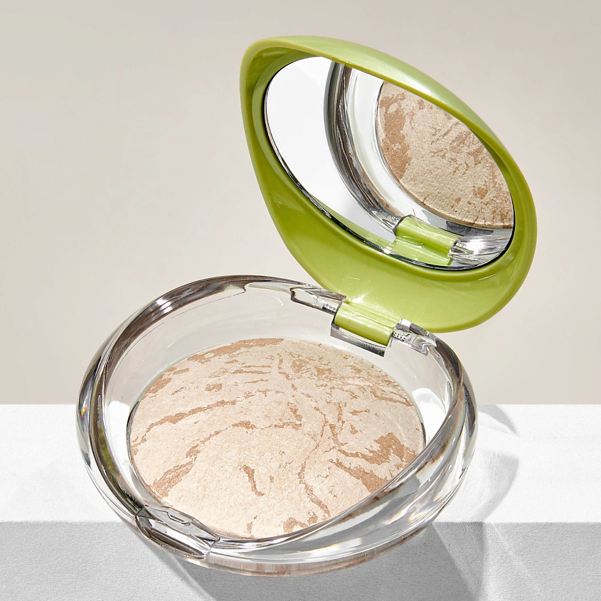 Изображение товара YOURAZIZA Пудра для лица компактная минеральная матирующая запеченная, слоновая кость