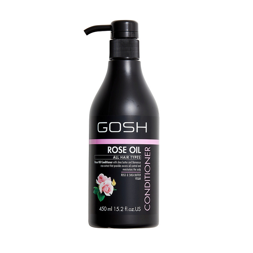 Изображение товара GOSH Кондиционер для волос с розовым маслом Rose Oil, 450 мл
