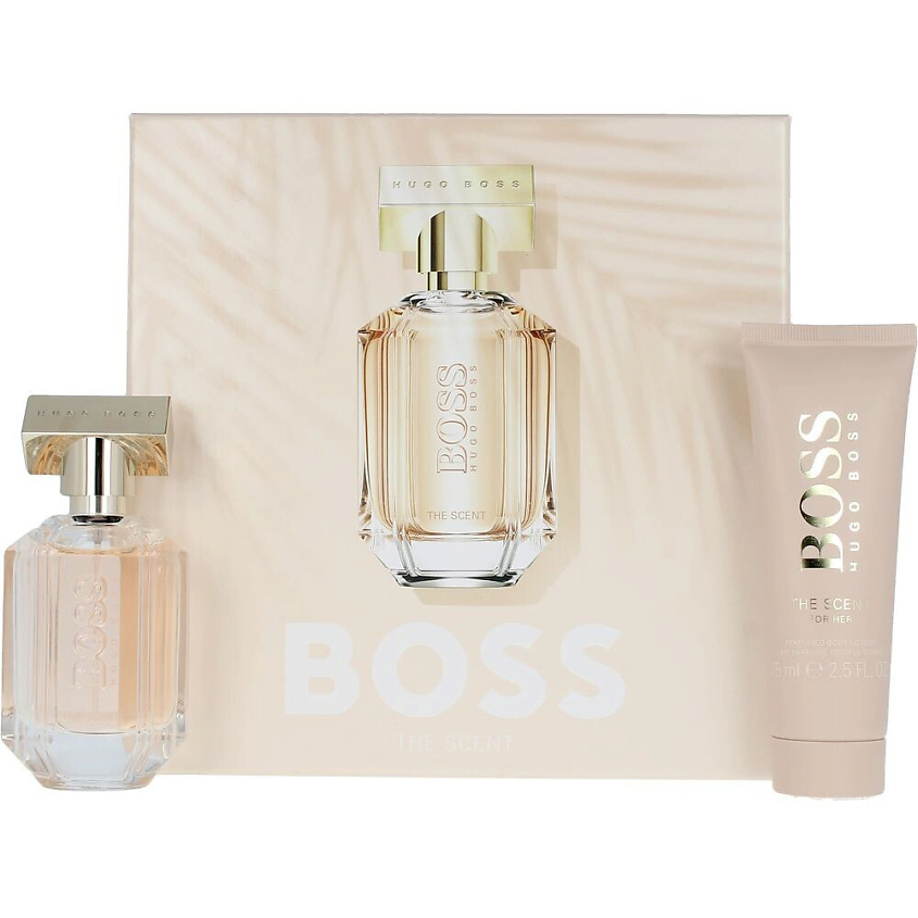 Изображение товара BOSS Набор The Scent For Her: Парфюмерная вода + Лосьон для тела, 50 мл + 75 мл