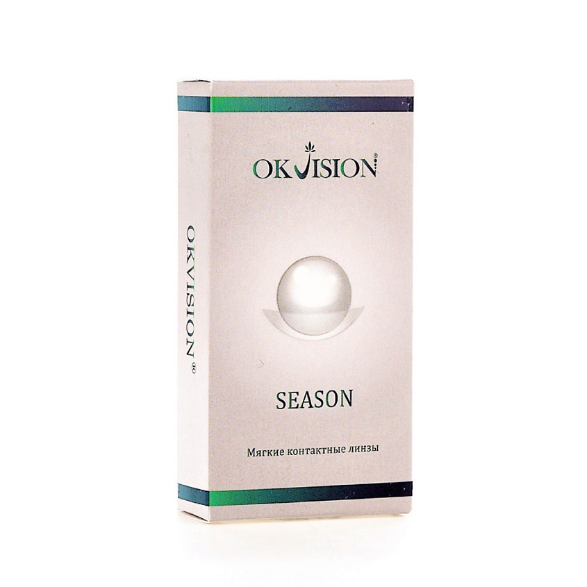 Изображение товара OKVISION Контактные линзы OKVision SEASON на 3 месяца, -2.25 / 14.0 / 8.6 / 2 шт.