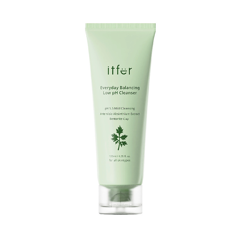 Изображение товара ITFER Средство для лица очищающее с низким pH Everyday Balancing Low pH Cleanser, 120 мл
