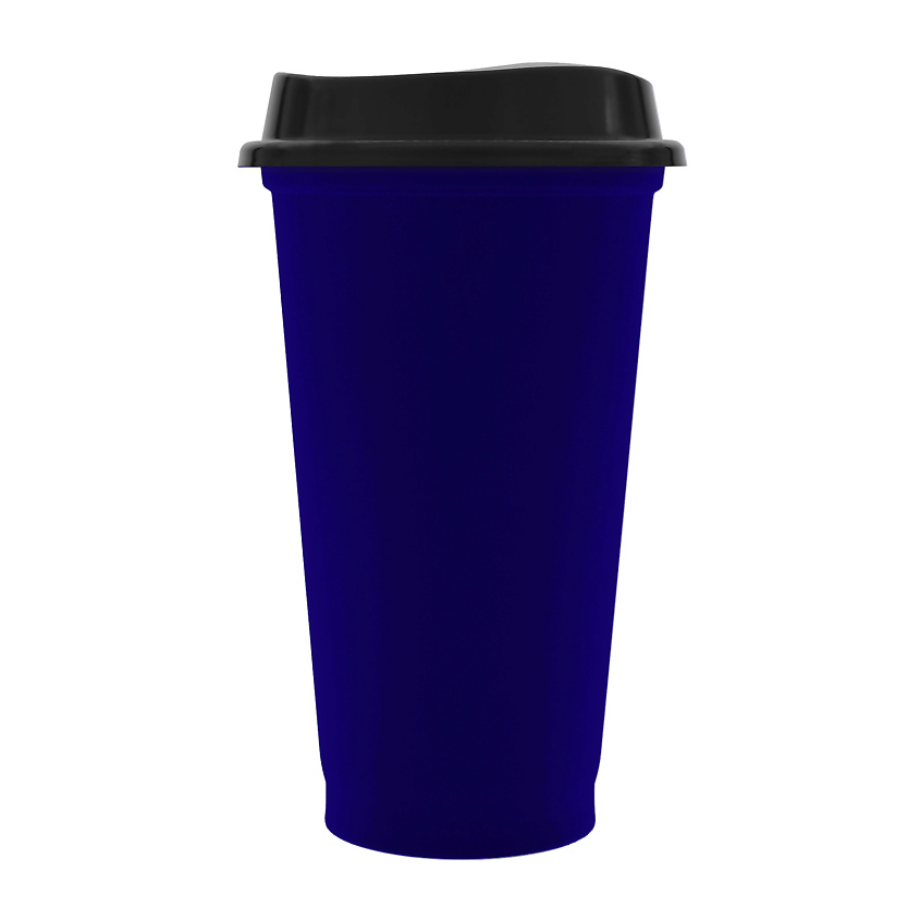 Изображение товара WOWBOTTLES Стакан-тамблер для кофе и других напитков 400 мл, цвет: темно-синий