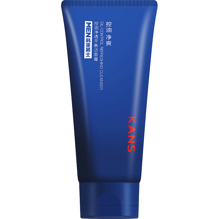 Изображение товара KANS Мужская пенка для умывания Oil-Control Refreshing Cleanser 100 г