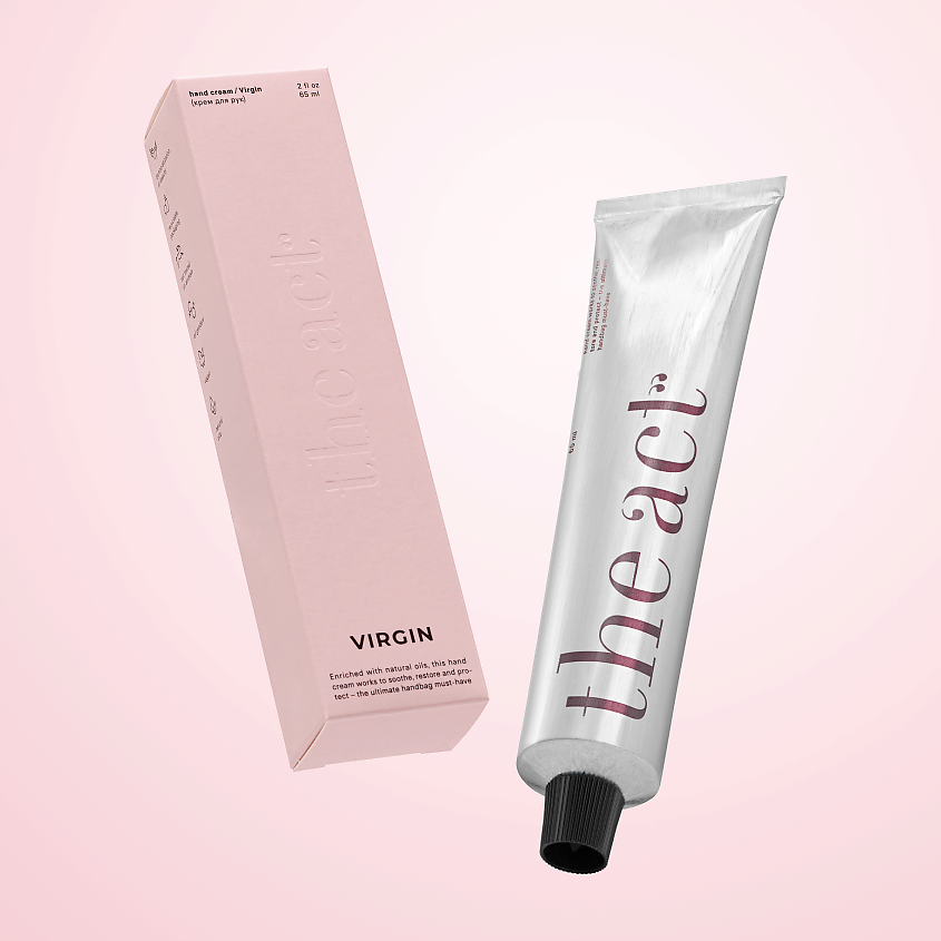 Изображение товара THE ACT Крем для рук ламеллярный увлажняющий Virgin, 65 мл