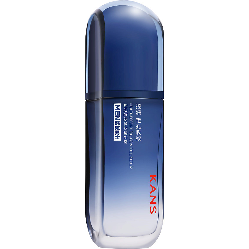 Изображение товара KANS Антивозрастная сыворотка "3-в-1" для мужчин, для контроля жирности кожи лица Multi-Effect Oil-Control Serum, 80 мл