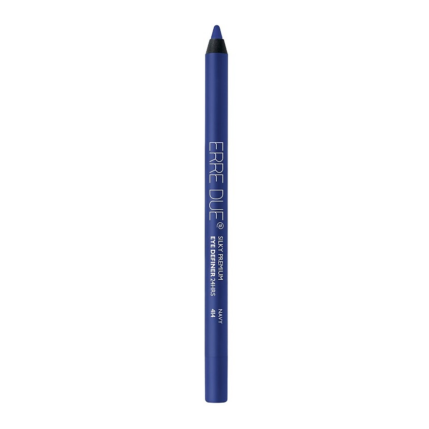 Изображение товара Карандаш для глаз ERRE DUE Silky Premium Eye Definer 24hrs № 414 Navy 1.2 г Женский водостойкий