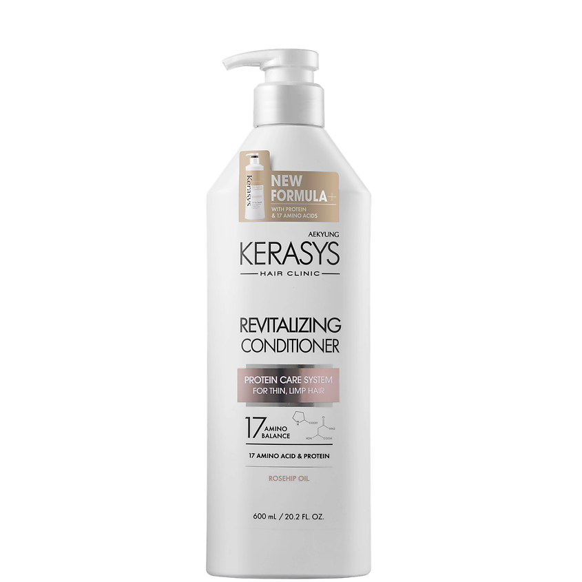 Изображение товара Кондиционер для волос KERASYS Clinic оздоравливающий 600 мл для тонких и ослабленных волос