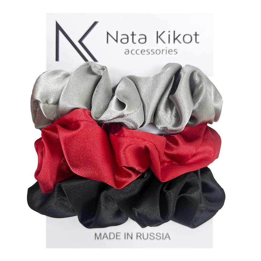 Изображение товара NATA KIKOT Набор шелковых резинок, 3 шт.