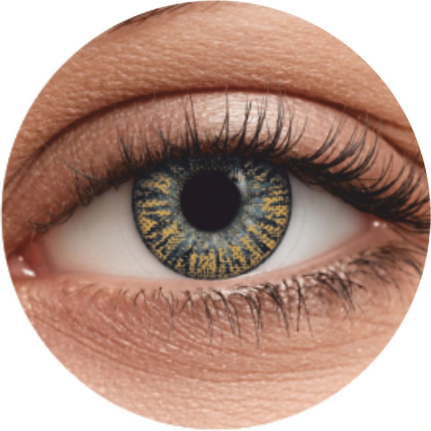 Изображение товара OKVision Fusion color Coffee цветные контактные линзы на месяц 2 шт